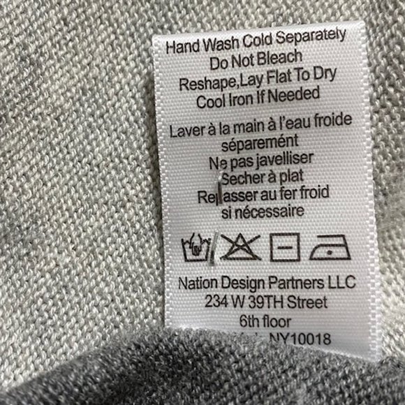 Adrea Jovine Color Block Cardigan NWOT - Picture 7 of 8